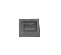 LLF Gold Silver Graphite Ingot Mold Mould Crucible for Melting Casting Refining (250g)