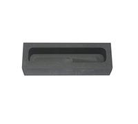 LLF Gold Silver Graphite Ingot Mold Mould Crucible for Melting Casting Refining (2kg)