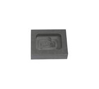LLF Gold Silver Graphite Ingot Mold Mould Crucible for Melting Casting Refining (300g)