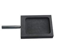 LLF Gold Silver Graphite Ingot Mold Mould Crucible for Melting Casting Refining with Metal Bar (2kg (Flat))