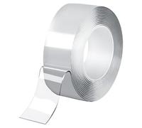 LLFYXM Double Sided Tape Heavy Duty,1.2" x 196" Nano Adhesive Mounting Tape, Multipurpose Removable Clear Strips Heavy Duty, Easy to Use for Picture Hanging, Carpet Fixing, and Home Decoration