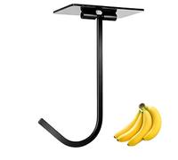 LLFYXM Folding Banana Holder to Keep Fresh, Self Adhesive Banana Hook for Hanging, Banana Hook Under Cabinet, Large Heavy Duty Hooks, Hanging Items in Kitchen Or Other Kitchen Items, 10.5CM