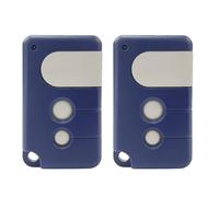 LLhappy-2pcs Garage Door Remote 433.92mhz 3-Button Opener Control for 94335E 84335E 84330E 84333E 8747E