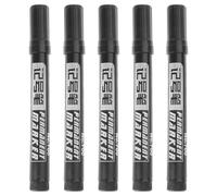 LLHCF 1/10/5 Pcs Waterproof Marker Pens Oil-Based Paint Pen Permanent School Supplies For Glass Metal Oil-based Waterproof Quick-drying Markers