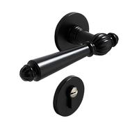 LLHCF 1 Set Metal Alloy Door Handle Modern Handles Homes Security Set for Renovations & Security Enhancement Bedroom Lockset