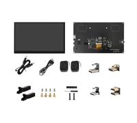 LLHCF 10.1inch Capacitive Touchable Screen 1024x600 HDTV Monitor Panel LCD Capacitive Touchable Display Suitable For 3B+ 4B Board HDTV Portable Monitor