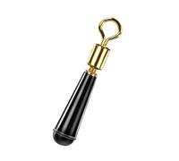LLHCF 100pcs Anti Tangles Brasses Swivels Heavy Type Rubber Coated Fishing Tackle For Long Terms Performances Outdoor Fishing Gear Coppers Swivels