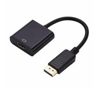 LLHCF 1080P DisplayPort To VGA Converters DisplayPort To VGA/HDTV Adapter For PC Desktop Projectors Gold-Plate Plugs DVI Adapter
