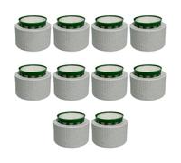 LLHCF 10Pcs Aquarium Plant Fixed Rings Ceramic Water Vegetation Holders With Cotton Lining Basket Accessories Upgraded Anchors