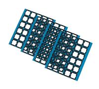 LLHCF 120Pcs Switches Films And Keyboards Switches Pad Set 0.5mm Soft Antistatic Switches Film Keyboards Switches Muffler Pad