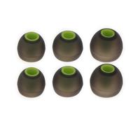 LLHCF 1Set Double Color Eartips Silicone Replacement Earbud Ear Buds Tips For 3.8mm Hole Earbuds Earphones Soft Eartips