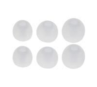 LLHCF 1Set Double Color Eartips Silicone Replacement Earbud Ear Buds Tips For 3.8mm Hole Earbuds Earphones Soft Eartips