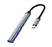 LLHCF 1x3.0+2x2.0 USB Hub With 5 Ports Extended Plug Portable Type C Splitter For Computer