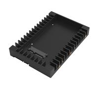 LLHCF 2.5" To 3.5" Disk Bay Adapter Solid Disk Converter Frame Sata3.0 6Gbps Fast For 7/9.5/12.5mm 2.5in Solid Disk