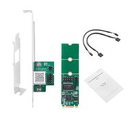LLHCF 2.5G Base-T Gigabits Networking Card M.2 Single Port Gigabits Ethernet Card Adapters 2500Mbps Transmission Rate
