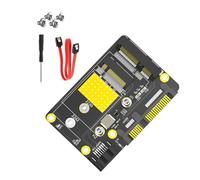 LLHCF 2 In 1 Double SATA3 Adapter Supports For 2230/2242 Solid States Disk Adapter Board SATA3.0 Adapter For Office Computers