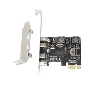 LLHCF 2 Ports TypeC PCIe Adapter Card USB 3.1 PCIe Card For Fast Data Transfer 10Gbps 5V3A