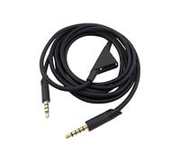 LLHCF 200cm Cable Cord With Inline Volume Control For A10 A40 A30 Gaming Headset 3.5mm To 3.5mm Cord Cable Headset