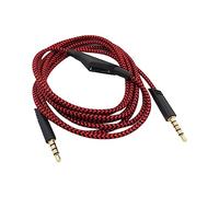 LLHCF 200cm Cable Cord With Inline Volume Control For A10 A40 A30 Gaming Headset 3.5mm To 3.5mm Cord Cable Headset