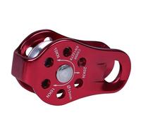 LLHCF 20KN Climbing Fixed Plate Pulley Small Single Sheave Hauling Pulley For Rock Climbing Rappelling Ziplines Sports Aluminum Alloy Single Pulley