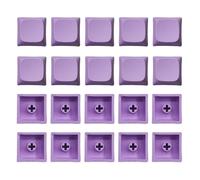 LLHCF 20PCS Color Keycaps For Mechanical Keyboards 1U Customizable Keys Keycaps With Comfort Touch