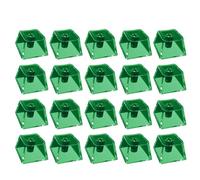 LLHCF 20Pcs Transparents PC Keycaps Original Height Mechanical Keyboards Keycaps PC Blanks Backlit Keycaps For Switches