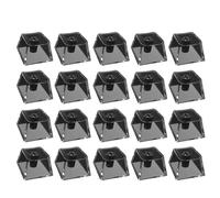 LLHCF 20Pcs Transparents PC Keycaps Original Height Mechanical Keyboards Keycaps PC Blanks Backlit Keycaps For Switches