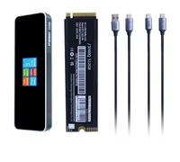 LLHCF 2280 External Solid States Disk USB3.1 10Gbps Solid States Drives With LCD Display For Laptops And PC Desktops