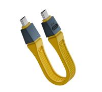 LLHCF 240W 80Gbps USB Short USB C To C Cable Fast Charging Type Data Transfer 8K Data Charging Extension Cable Smartphone