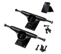 LLHCF 2Pcs 5inch Aluminum Skateboards Truck Skateboards Wheel Bracket Professional Bridge Skate Board Enduring Base Professional Bridge Skate Board Base