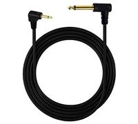 LLHCF 3.5mm Male To 6.35mm Male Cable 6.35mm 1/4" Mono 3.5mm 1/8'' Mono Plug Adapter