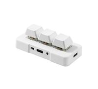 LLHCF 3-Key Keypad RGB Customized Mechanical Keys Game Office CAD-Designer Clip Macro Programming HIDUSB