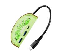 LLHCF 3 Port USB C Charging Adapter Fast Charging Phone Extension Power Socket Adapter 2x USB3.0+Type C Port For Phone Wall Charging Adapter