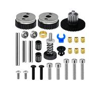 LLHCF 3D Printer Gear Part HGX Extruder High Hardened Steel HGX-extruder For Ender3/5 Cr10 Printers