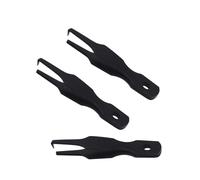LLHCF 3pcs Double Opening Pliers Lure Rings Opener Fishing Line Pliers Quick Split Rings Opener Fishing Line Tweezers Fishing Tool