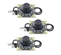 LLHCF 3Pcs Industrial 2MP Camera Module OV2710 Sensoring 100 Degree View USB2.0 Port Technical Camera For Robotics