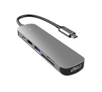 LLHCF 4/6Ports USB3.0 Hubs Type C Hubs Multiple USB Splitter 5Gbps High Data Transmission USB3.0 Adapter For Phone Tablets