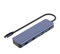 LLHCF 4 Port USB Splitter With 2 USB A And 2 Type C Connectors Aluminum Fast 10Gbps Data Hubs For All Users