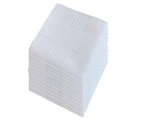 LLHCF 40CM Cotton Towels Wedding Reception Essential Soft High Absorbent Handkerchiefs For Women Men Daily Formal Event 12pcs Wedding Handkerchiefs