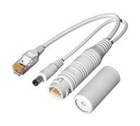 LLHCF 48V Standard POE Splitter Cable Separator With 5.5x2.1mm Connector Interference Reduction POE Splitter
