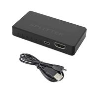 LLHCF 4K30hz Splitter Switcher 1X4 Splitter 1 In 4 Out Amplifier Adapter For HDTV DVDs
