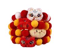 LLHCF 4lots Durability Cats Necklace Charm Yarns Pet Necklace Exquisites Pet Collar For Holiday Gatherings