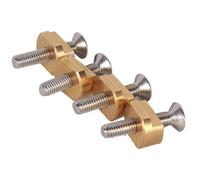 LLHCF 4Pcs 6mm Hydrofoils Screw Mounting T-Nut Surfboard Hydrofoils Screws For Most Hydrofoils Tracks Surfing Easy To Use Sliding T Nut With Machine Rice Screw