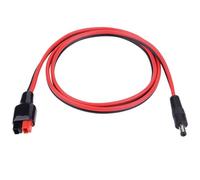 LLHCF 5.5mmx2.1mm Female To Power Cable For Generator Backup Battery Foldable Solar Panel 14AWG Adapter For Electronic Power Cable