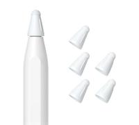 LLHCF 5Pcs Wear Resistant Silicone Fiber Tip Cover Pencil Nibs Protector For Pencil 1/2/3 Drawing Noiseless Touchable Screen Portable Accessories For Tablets