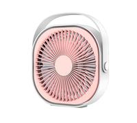 LLHCF 6inch USB Desk Fan Speed Adjustable Rotatable Small Desktop Table Quiet USB Fan For Home Office