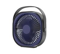 LLHCF 6inch USB Desk Fan Speed Adjustable Rotatable Small Desktop Table Quiet USB Fan For Home Office