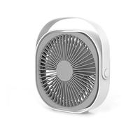 LLHCF 6inch USB Desk Fan Speed Adjustable Rotatable Small Desktop Table Quiet USB Fan For Home Office