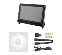 LLHCF 7" Capacitive Touchable Screen High Resolution Display 1024x600 For 4B/3B++ And Other Small PC