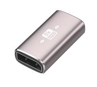 LLHCF 8K DisplayPort 1.4 Adapter 90 Degree Gold Plated Adapter Right Angled DisplayPort Male To Female Vertical Connectors Converter Converter